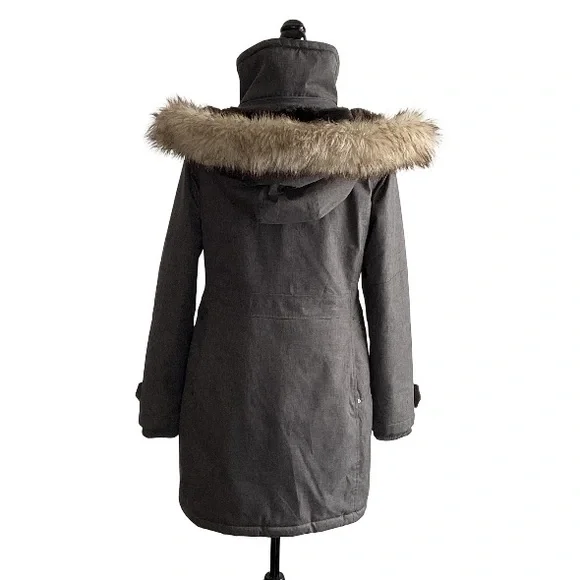 Aritzia TNA Verbier Gray Parka Jacket, size M - Picture 5 of 16